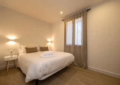 moderna habitación en "mu apartamentos rurales" en Albella, en el pirineo de Huesca y cerca del valle de Ordesa